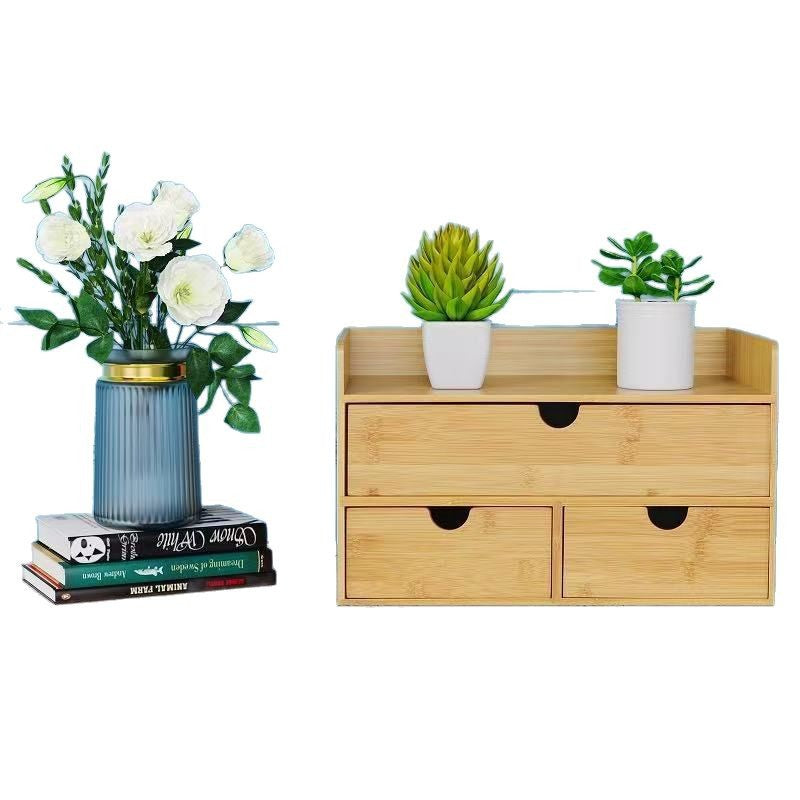 BAMBOOHOMIE Bamboo Fitted Vanity Cases